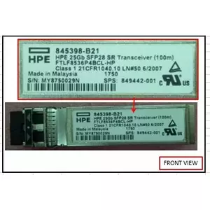 Оптический трансивер SFP28 25Gb HP Enterprise 849442-001, SR 100 м