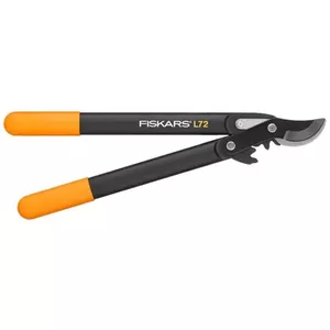 Секатор Fiskars 1001555 обводной (Bypass), 545 мм, пропускная способность 50 мм, черно-оранжевый