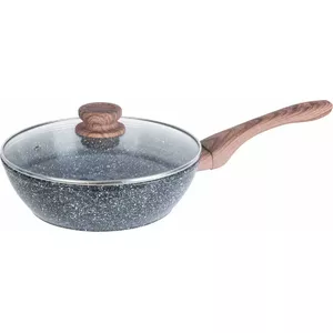 Wok pan KingHoff KH-1583, non-stick Teflon coating, diameter 24 cm