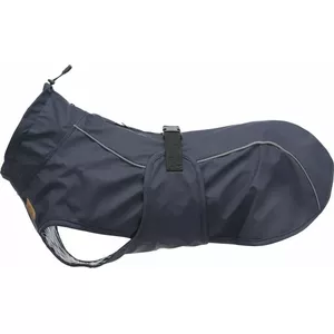 Trixie raincoat Husum for dogs, blue, size M (back length 45 cm)