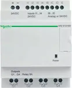 Программируемый контроллер Schneider Electric Zelio Logic SR2E121FU Photo 2