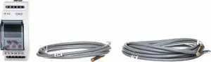 Zamel RTM-30/S Temperature Controller with 2 Probes 250V 16A 5-95C IP20
