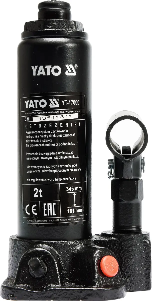 Mehāniskais pacēlājs Yato YT-17000 Photo 4