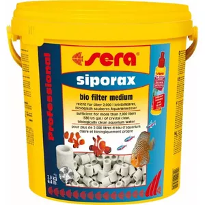 Bioloģiskā filtrmateriāla sera Siporax Professional 15 mm — 10 L