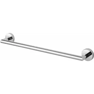 Single Curtain Rod Stella Classic 50.5 cm chrome (07.111)