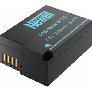 Rechargeable camera battery Newell DMW-BLC12 compatible with Panasonic, high capacity