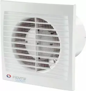 VENTS 125SV sienas ventilators, 125 mm, 16 W, 35 dB, ar auklas slēdzi, balts