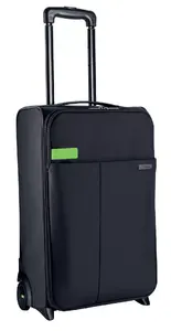 Roku bagāžas ratiņi LEITZ Complete Smart Traveller, 2 riteņi, 30 L, 35×20 cm, poliesters, melns