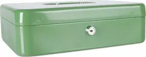 Кассовый ящик Donau 5234001PL-06 экстра большой 300×90×240 мм зелёный