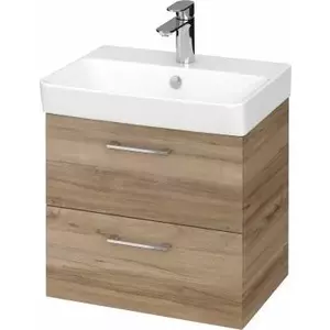 Раковина CERSANIT Lara Mille 49.4 см орех S801-322-DSM