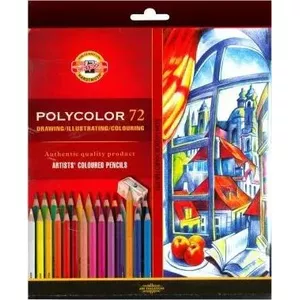 Colored pencils KOH-I-NOOR Polycolor 72 colors (MPN 249384)