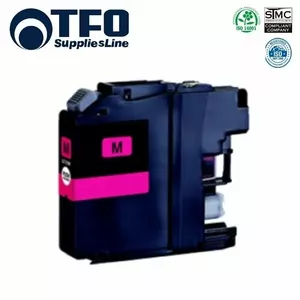 TFO Brother LC123M (LC-123M) Magenta INK Cartridge 10ml for DCP-J132W etc HQ Premium Analog