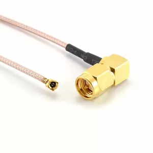 RF coaxial adapter cable OEM Pigtail U.FL female to SMA male, 20 cm length