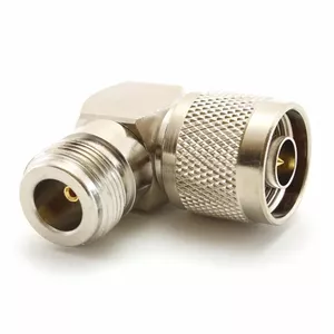 Coaxial adapter MikroTik CA-NMRA-NF — N male to RA N female connector