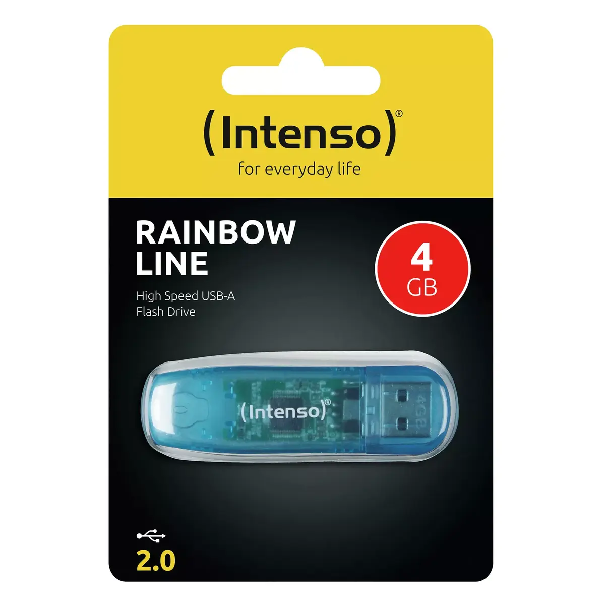 USB flash drive Intenso 4 GB Rainbow Line Photo 3