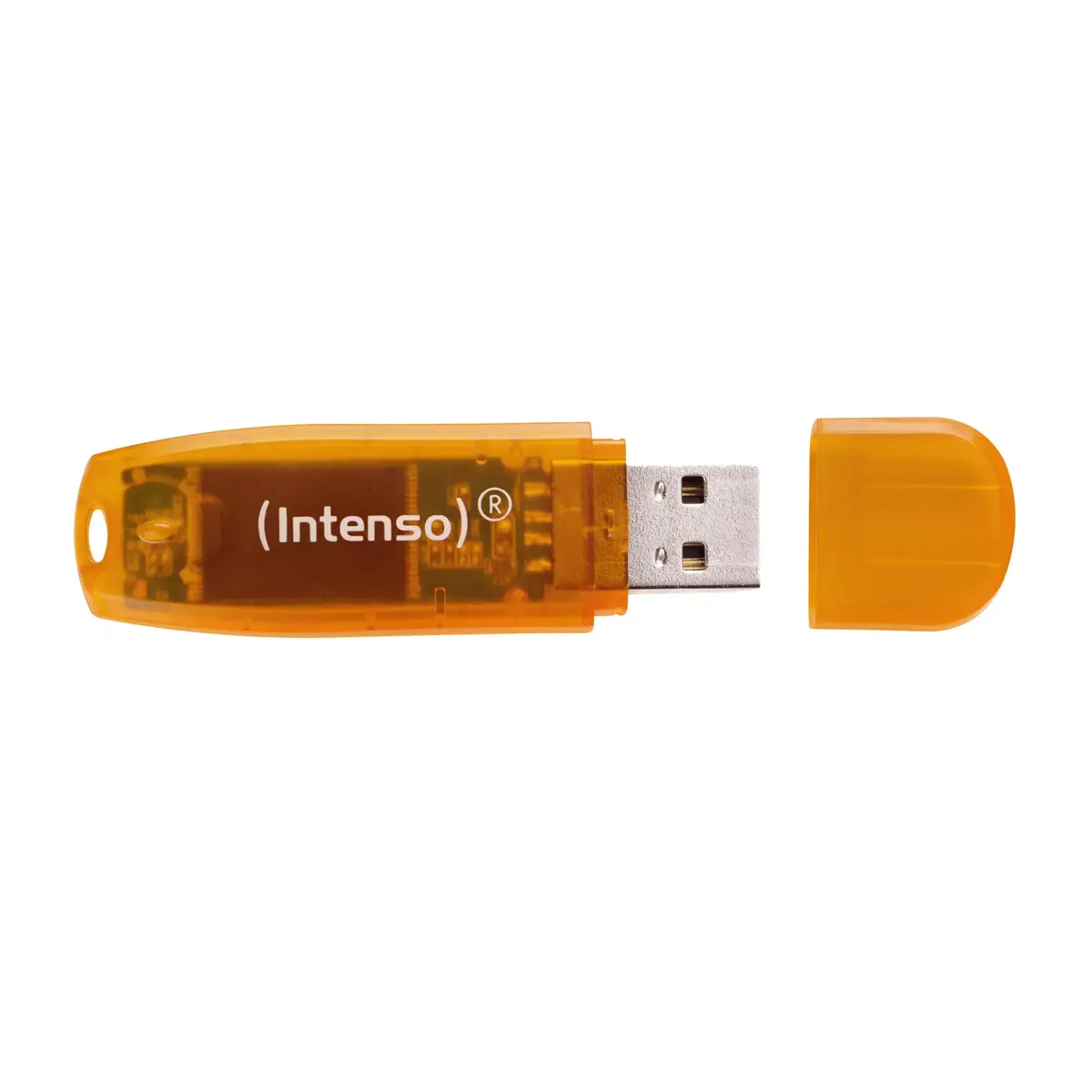 USB flash drive Intenso 64 GB Orange Photo 2
