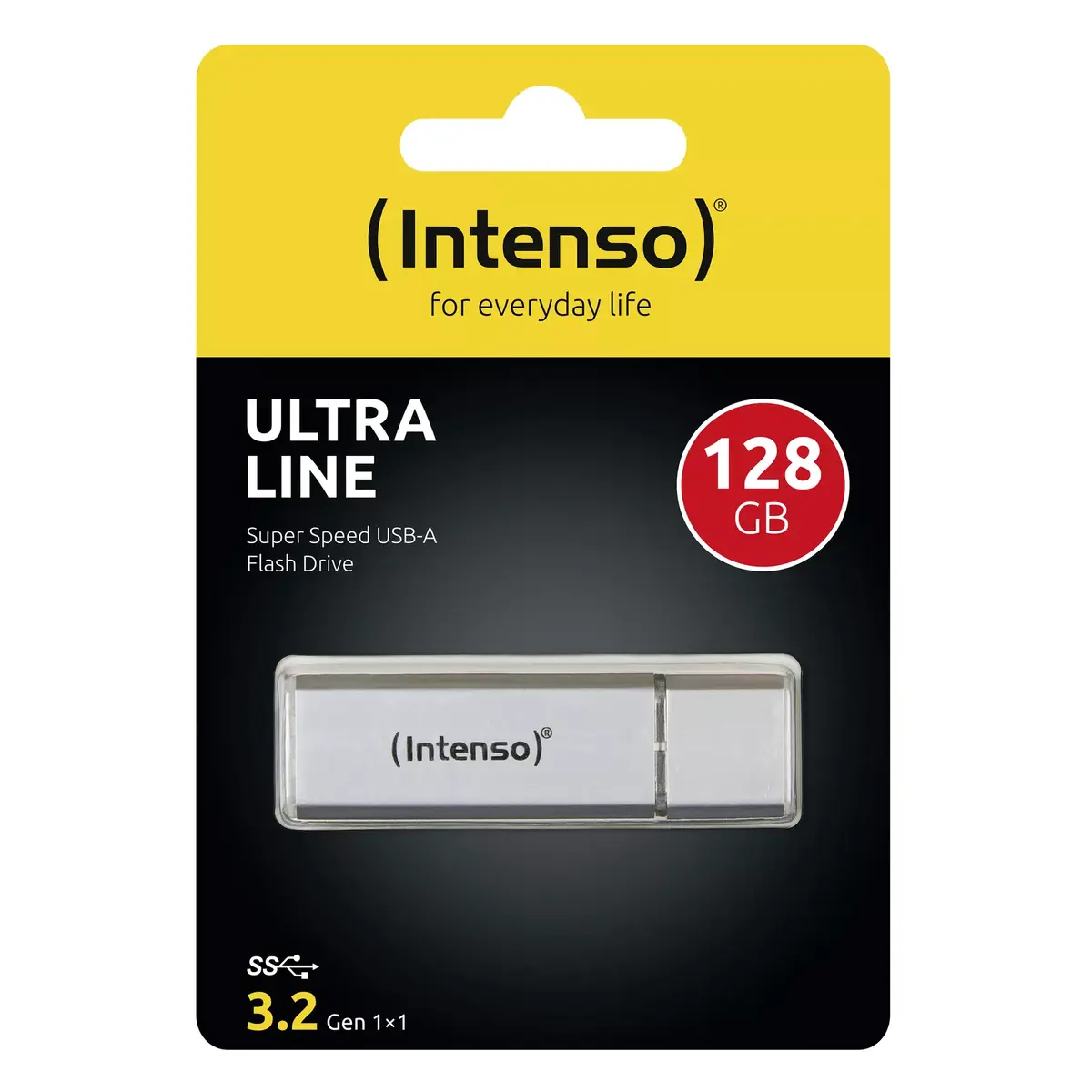 USB flash drive Intenso 128 GB Silver Photo 3
