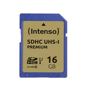 Intenso 3421470 zibatmiņa 16 GB SDHC UHS-I Klases 10