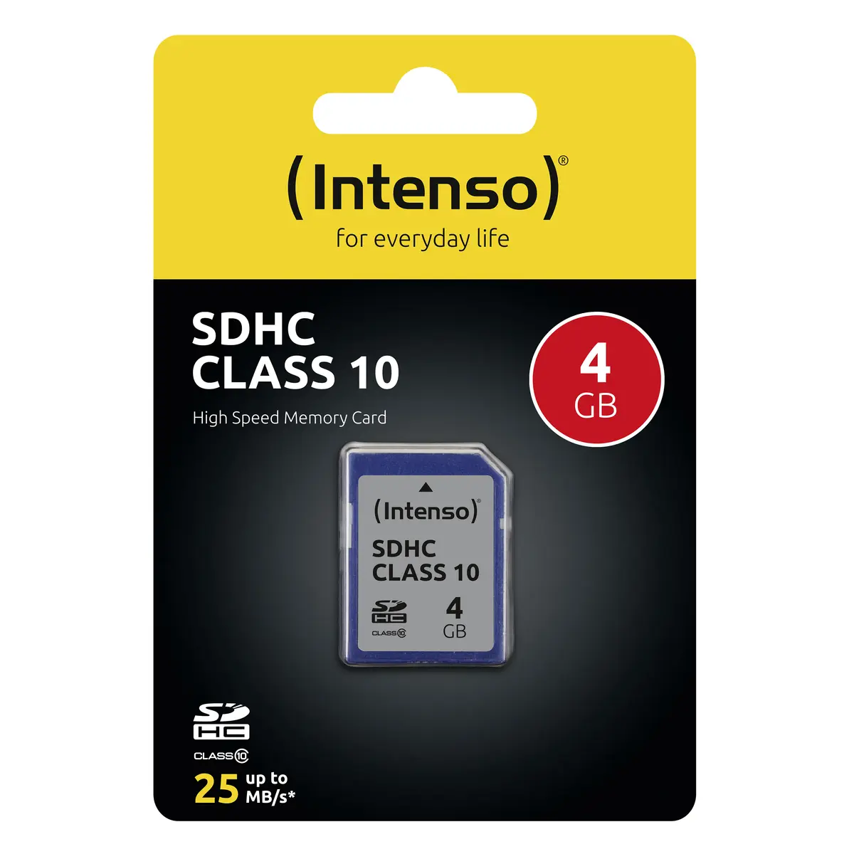 Intenso 4GB SDHC Class 10 Memory Card Photo 2
