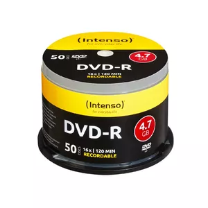 Intenso DVD-R 4.7GB, 16x 4,7 GB 50 pcs