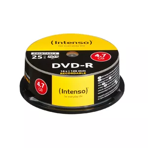 Intenso DVD-R 4.7GB, Printable, 16x 4,7 GB 25 pcs