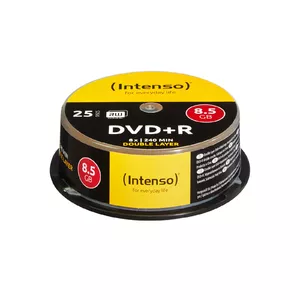 Intenso DVD+R 8.5GB 8x Double Layer 25er Cakebox DVD+R DL 25 pc(s)