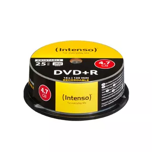 Intenso DVD+R 4.7GB, Printable, 16x 4,7 GB 25 pcs