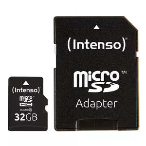 Flash Memory Intenso 32GB MicroSDHC Class 10
