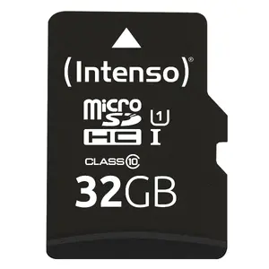 Intenso microSDHC 32 GB UHS-I Class 10 atmiņas karte ar 90 MB/s lasīšanas ātrumu un triecienizturīgu aizsardzību