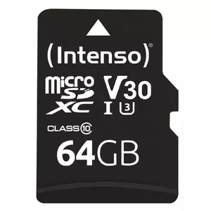 Memory Card Intenso 64GB MicroSDXC UHS-I Class 10 3433490