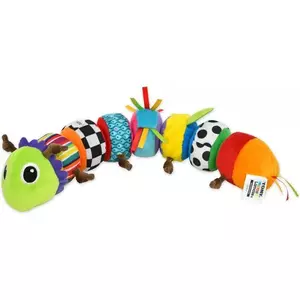Rotaļlieta TOMY Lamaze Caterpillar kustību prasmju attīstībai, plīša, ar skaņu, daudzkrāsaina, no 6 mēn., 300 g