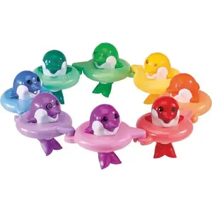Игрушка для ванны TOMY Do Re Mi Dolphins — звук, разноцветная, для детей от 1 года