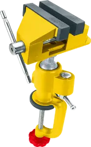 Clamp Topex 07A307 75 mm — modeler's clamp for hobby and precision work
