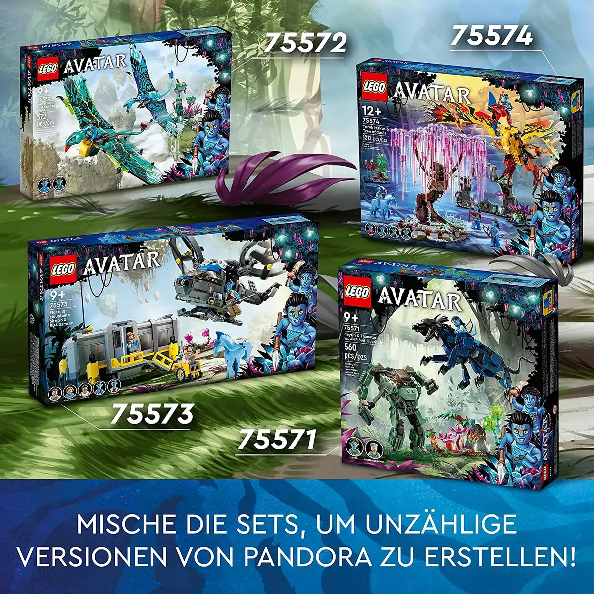 LEGO Avatar Peldošie kalni: 26. vieta un RDA Samson 75573 Photo 12