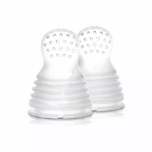 Kidsme Food Feeder Plus patentēts silikona uzgalis, XL izmērs (2 gab.), no 6 mēn.