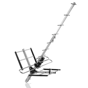 One For All SV9357 āra digitālā antena VHF/UHF ar 5G filtru un 10 m koaksiālo kabeli