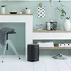 Pedāļu atkritumu tvertne Brabantia newIcon Apaļa Melna Photo 4