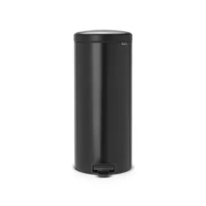 Brabantia Pedal Bin newIcon Apaļš Melns