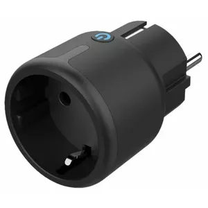 Viedais slēdzis DELTACO SH-P01M-BK WiFi 2.4 GHz ar enerģijas uzraudzību