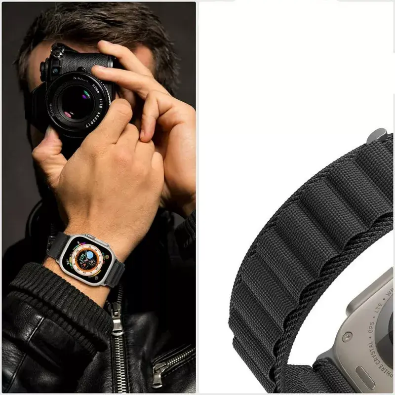 Nylon strap Tech-Protect for Apple Watch 42/44/45/49 mm Photo 3