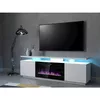 ТВ-тумба Cama Meble EVA с электрокамином 180×40×52 см Photo 2