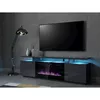 TV skapis Cama Meble EVA ar elektrisko kamīnu Photo 2
