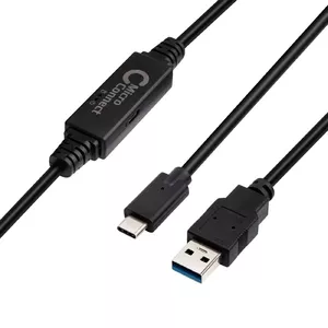 Microconnect USB Cable USB 3.2 Gen 1 5m USB C to USB A Black