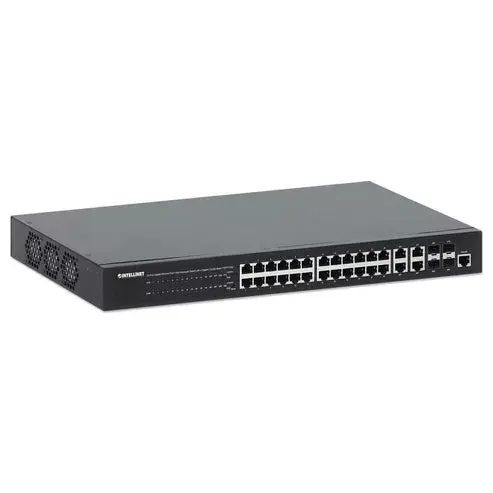 Neadministrēts slēdzis Intellinet 24-portu Gigabit Ethernet PoE+ Photo 2