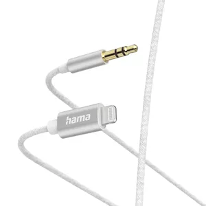 Lightning Cable Hama 00201522 1m White Lightning 3.5mm