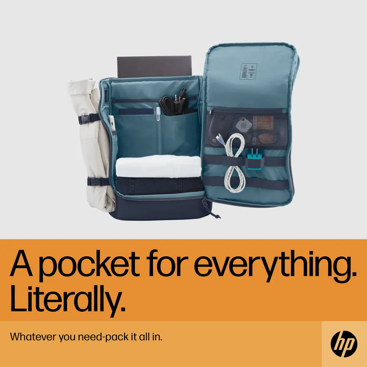 HP Travel mugursoma klēpjdatoram 25 litri 15.6" Photo 5