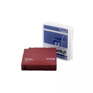 Overland-Tandberg TANDBERG LTO-8 DATA CARTRIDGE 12/30TB UNLABELED WITH CASE 1PCS Blank data tape 12 TB