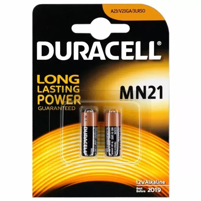 Baterija Duracell MN21 12V vienreizējai lietošanai Photo 2