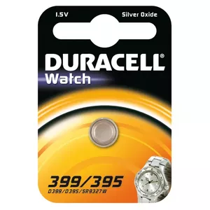Single-use button battery Duracell 399/395, Silver-Oxide, 1 pc