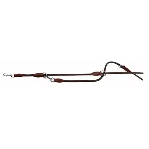 Lead for dog and cat Trixie TRIXIE 16322, 2 m brown leather cord
